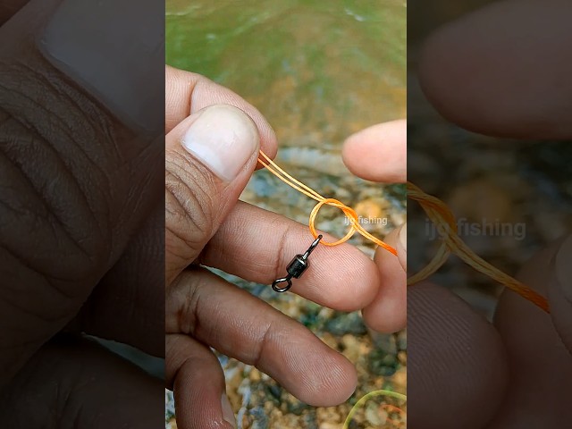 how to tie a PALOMAR KNOT - Easy and Strong #fishing #mancing #knot #knottying #knotting #squareknot