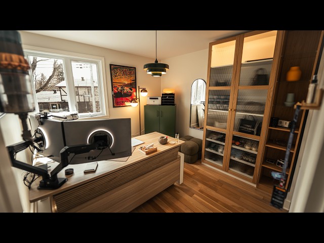 Home Office Makeover & Desk Setup for Corporate Work