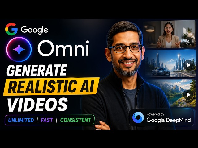 Google Omni AI Tutorial 2026: Create Unlimited Realistic AI Videos & Consistent Characters