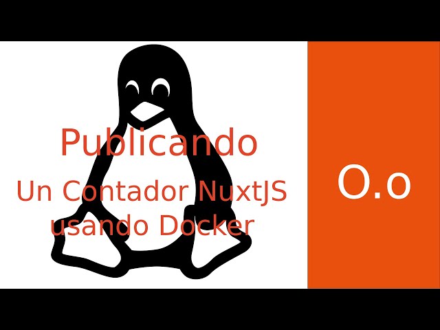 Create a Docker Image for a NuxtJs/VueJS Application - Development Courses