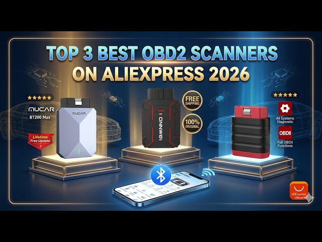 Top 3 Best OBD2 Scanner on AliExpress 2026 Car Diagnostic Tool Auto Diagnostic Tools