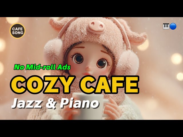 MORNING ENERGY | Cozy Cafe |  jazz & Piano Pop  ☕ (Chill Study, Work, Relax) | CafeSong ☀️
