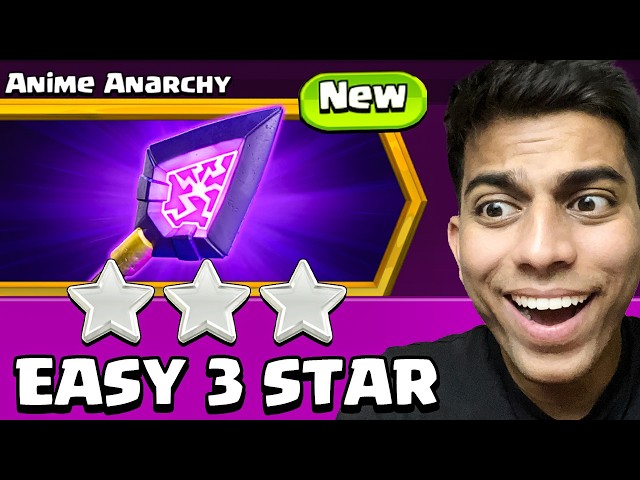 Easiest Way to 3 Star Anime Anarchy Challenge in Clash of Clans