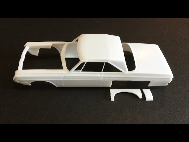 Scale Model Body Modification Without Filler or Glue