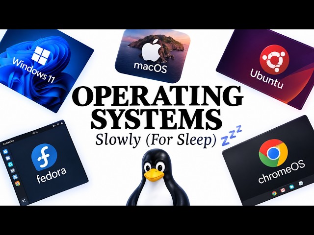 Literally Everything About Operating Systems Explained Slowly For Sleep