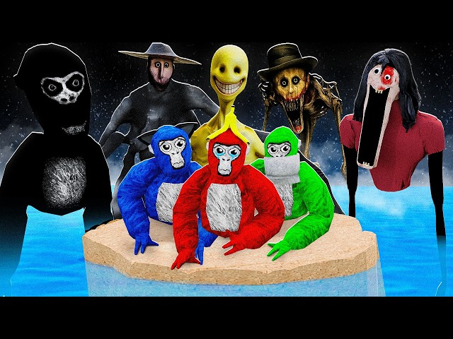 We Survived A SCARY Ghost Island in Gorilla Tag