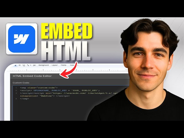 How To Embed HTML Code Into Webflow (Tutorial 2026)