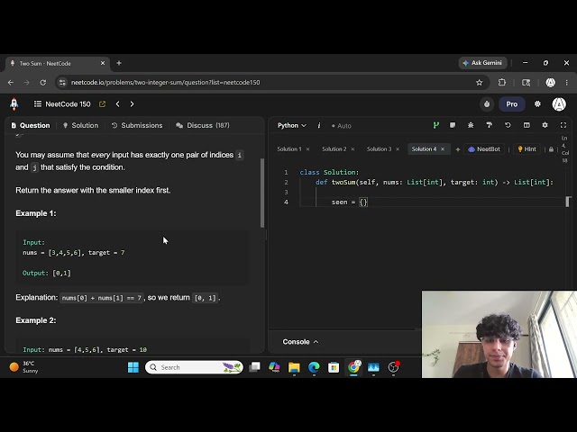 Two Sum LeetCode/NeetCode