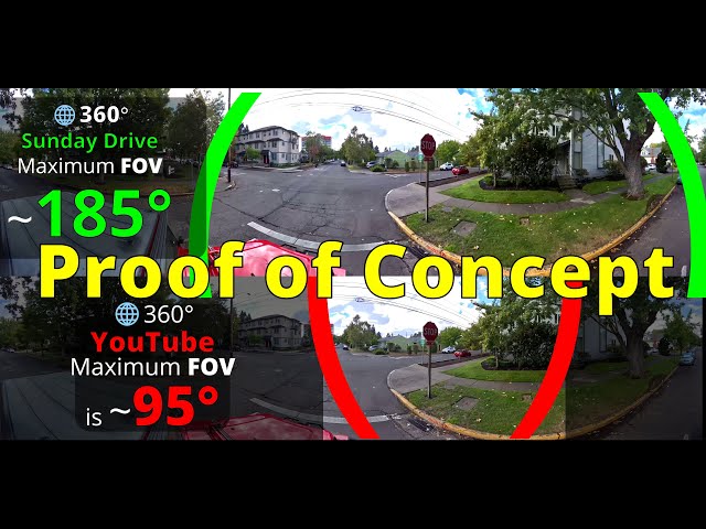 🌐360° FOV Proof of Concept ~ I Solved YouTube's narrow field of view in 360 vids! NOW ZOOM OUT MORE!