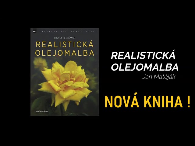Kniha - Realistická olejomalba