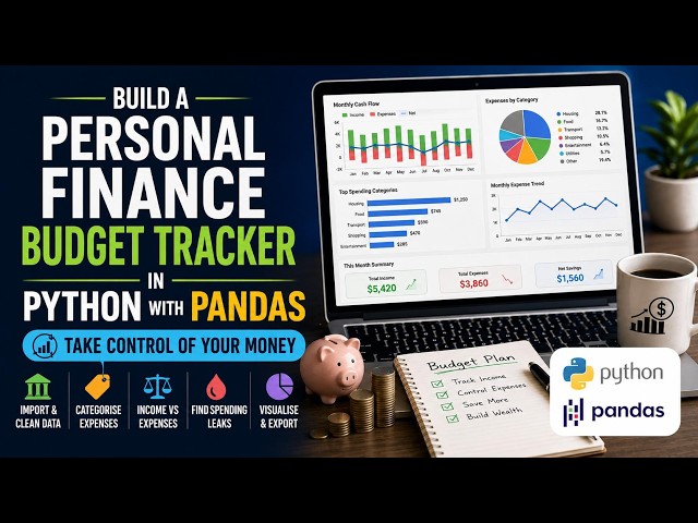 Build a Personal Finance Budget Tracker in Python with Pandas