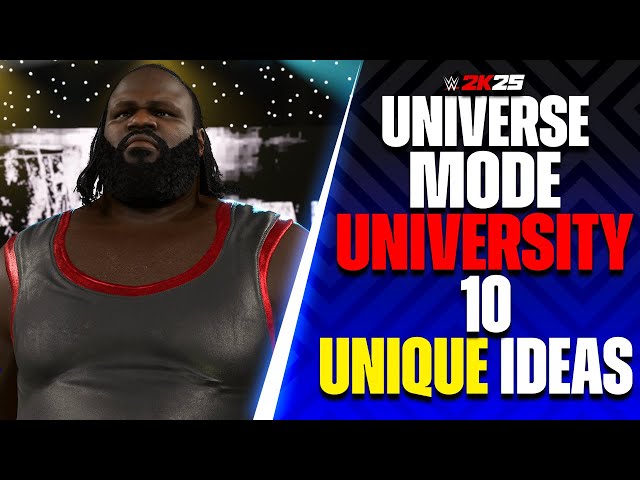 10 Unique Ideas To Make Your WWE 2k25 Universe Mode More Fun!