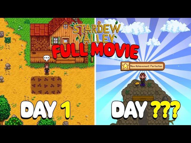 Can I Get EVERY Stardew Valley 1.6 Achievement in Under Two Years? - The Movie