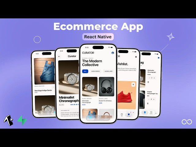 Build a Full Stack E-Commerce Mobile App with React Native, Expo,  Supabase, TypeScript & Nativewind