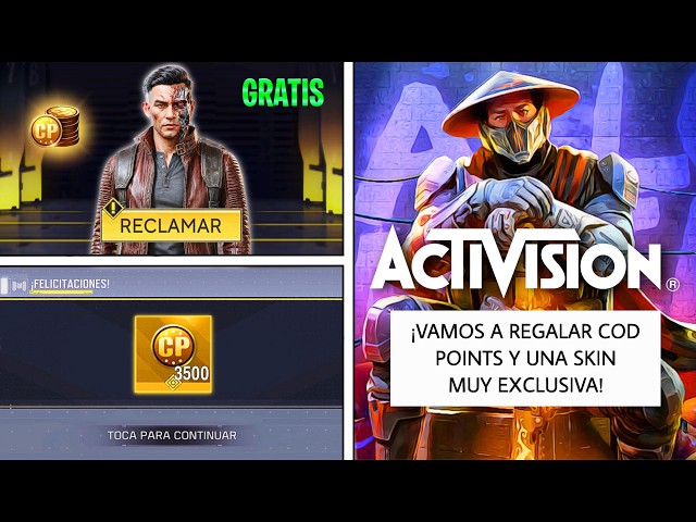RUN!!! FREE COLLAB SKIN AND FREE COD POINTS IN COD MOBILE