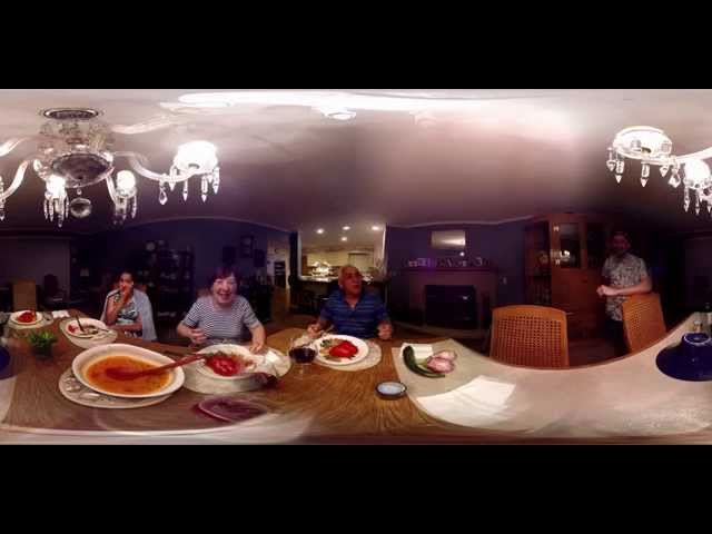 360 Video: Dinner Time with OrsaraRecipes