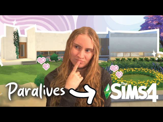 I Tried Building the Same House in Paralives and The Sims 4