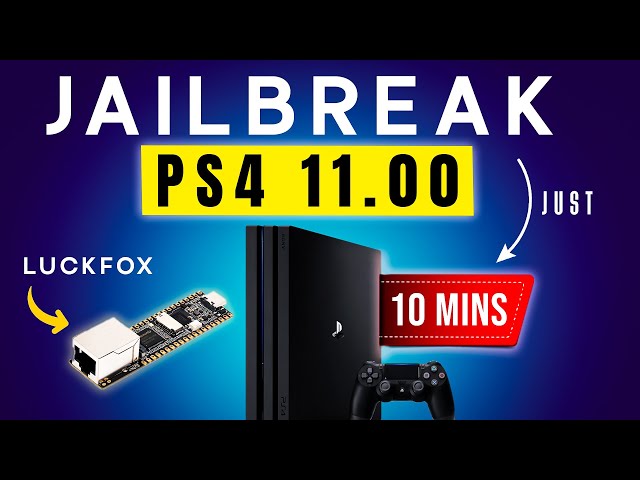 Easy PS4 Jailbreak step-by-step tutorial (Eng Sub)