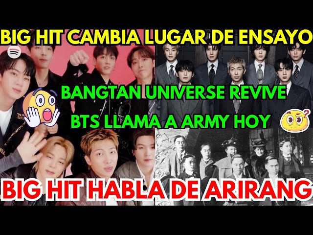 URGENTE🔴Anuncia que el ensayo no se realizará en la plaza Gwanghwamun, el Universo Bangtan revive.
