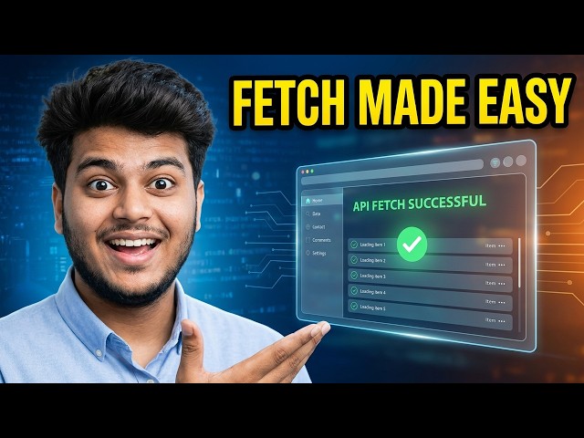 Fetch API using useEffect | Complete React API Tutorial in Hindi