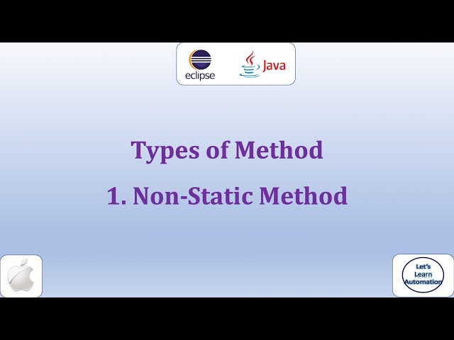 36. Non Static Method