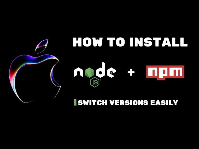 How to Install Node js on Mac 2026 Use Multiple Versions NVM [HINDI]