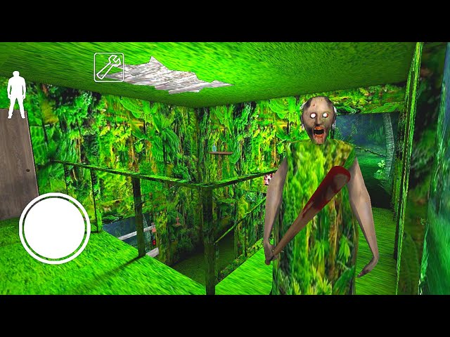 Granny Game Horror Escape Gameplay | Granny In Jungle Mod Ep 11