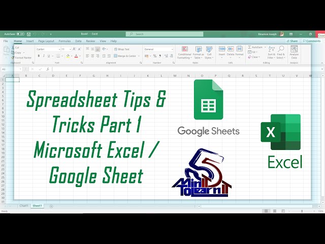 Spreadsheet Tips & Tricks Part 1 | Microsoft Excel | Google Sheet