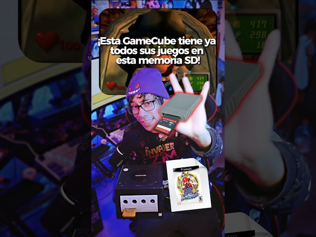 A GameCube with SD card games? YES! 😳🎮 #shorts #gamecube