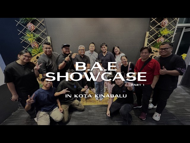 MOJO TRIP VLOG (B.A.E SHOWCASE / MASTERCLASS IN KOTA KINABALU) part 1