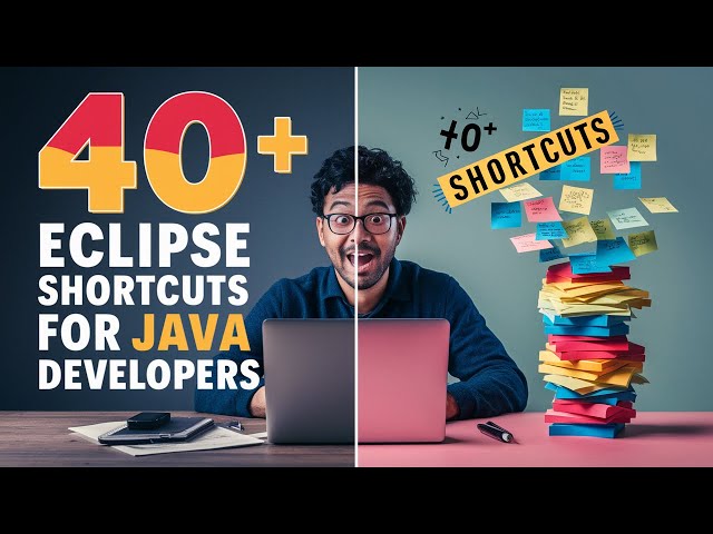 🚀 Supercharge Your Java Coding: 40+ Eclipse Shortcuts Every Java Developer Should Know!