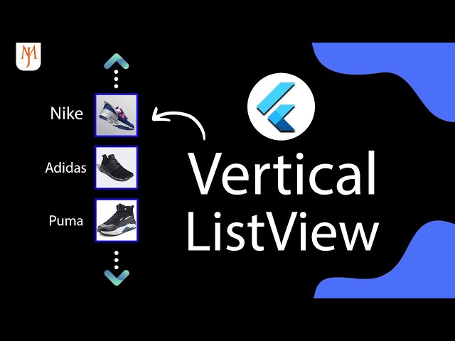 Flutter Vertical ListView | Scrollable Column