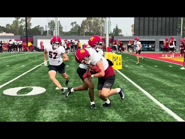 Sights & Sounds from USC Fall Camp Day 5 (8/5)