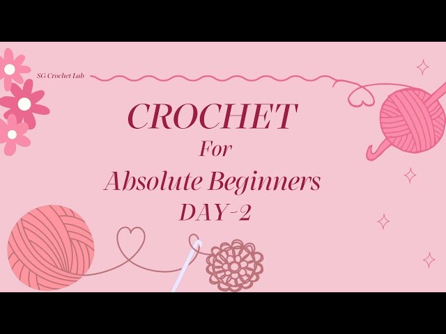 Crochet for Beginners Day 2 | How to Single Crochet (SC) Step by Step