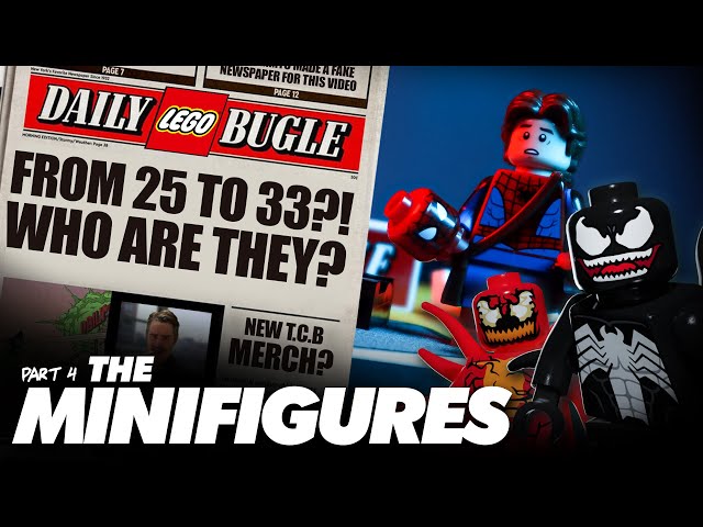 You NEED to do THIS to Your LEGO Daily Bugle!! [THE MINIFIGURES] 4/6