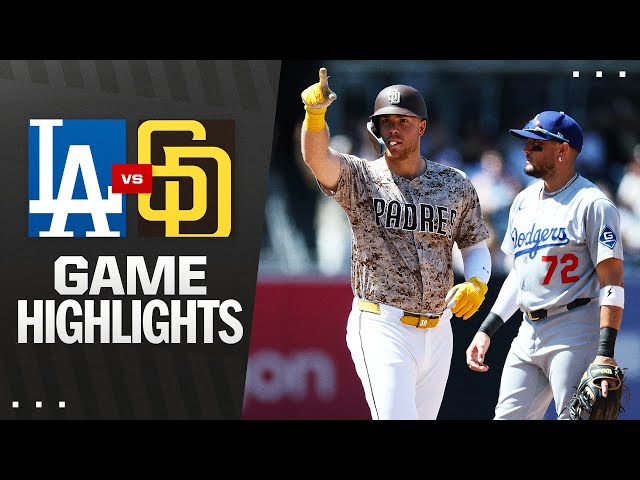 Dodgers vs. Padres Game Highlights (8/24/25) | MLB Highlights