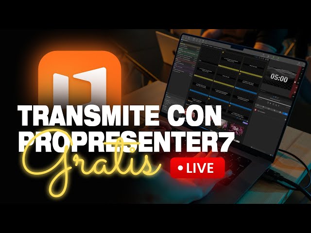 How to Stream to Facebook and YouTube with ProPresenter 7 for Free - Complete Tutorial