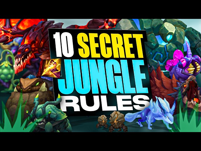 The 10 Fundamental Jungle Rules You Need To Know! - League of Legends Jungle Guide