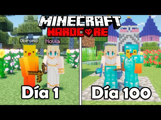 Surviving 100 Days with MY GIRLFRIEND in MINECRAFT HARDCORE