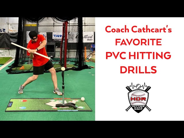 Coach Cathcart's Favorite PVC Hitting Drills | Hitting Done Right - Youth Baseball Drills