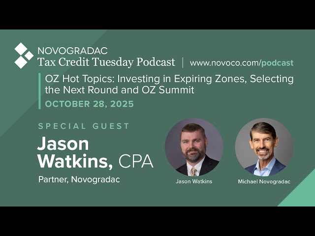 Oct. 28, 2025: OZ Hot Topics: Investing in Expiring Zones, Selecting the Next Round and OZ Summit