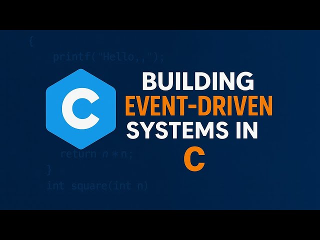 Session 04 From Callbacks to Full Flow & Event Bus in C