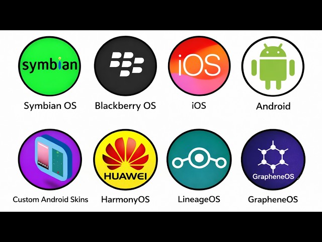 Every Mobile Operating System Explained in 8 Minutes
