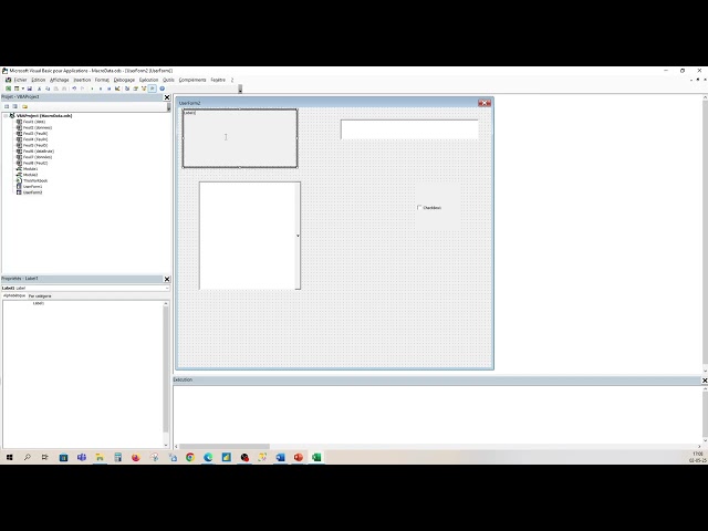 31 - Macro Excel  Créer un formulaire avec TextBox pas à pas !