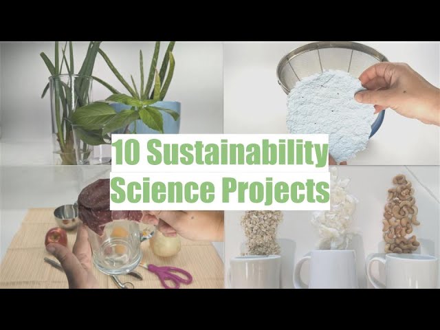 Sustainability Science Projects | Science Projects