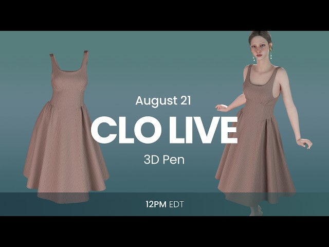 🔴 [CLO LIVE] 3D Pen in CLO