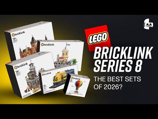 LEGO Bricklink Designer Program Series 8 Sets are awesome