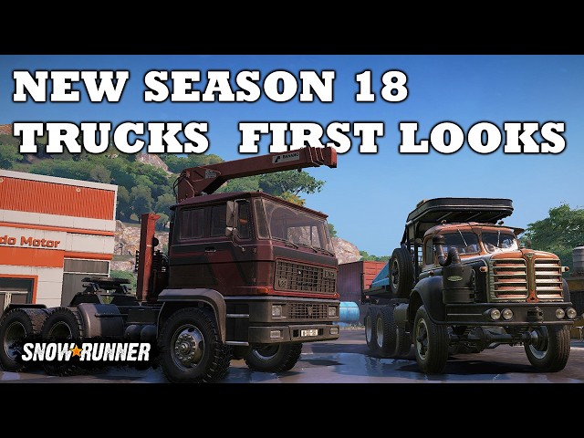 NEW SEASON 18 TRUCKS & BUFFS!