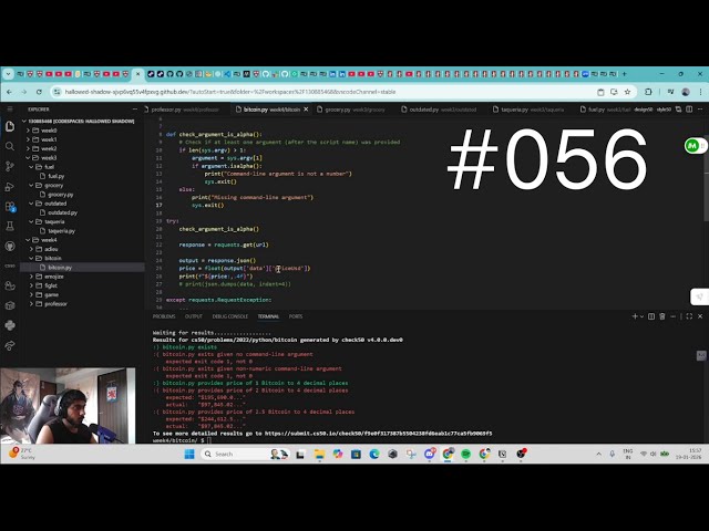coding everyday until I'm employed | Day #056