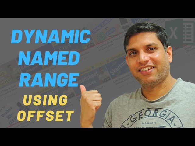 How to Create Dynamic Named Range | Offset Function